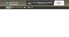 Desktop Screenshot of carte-cols-france.com